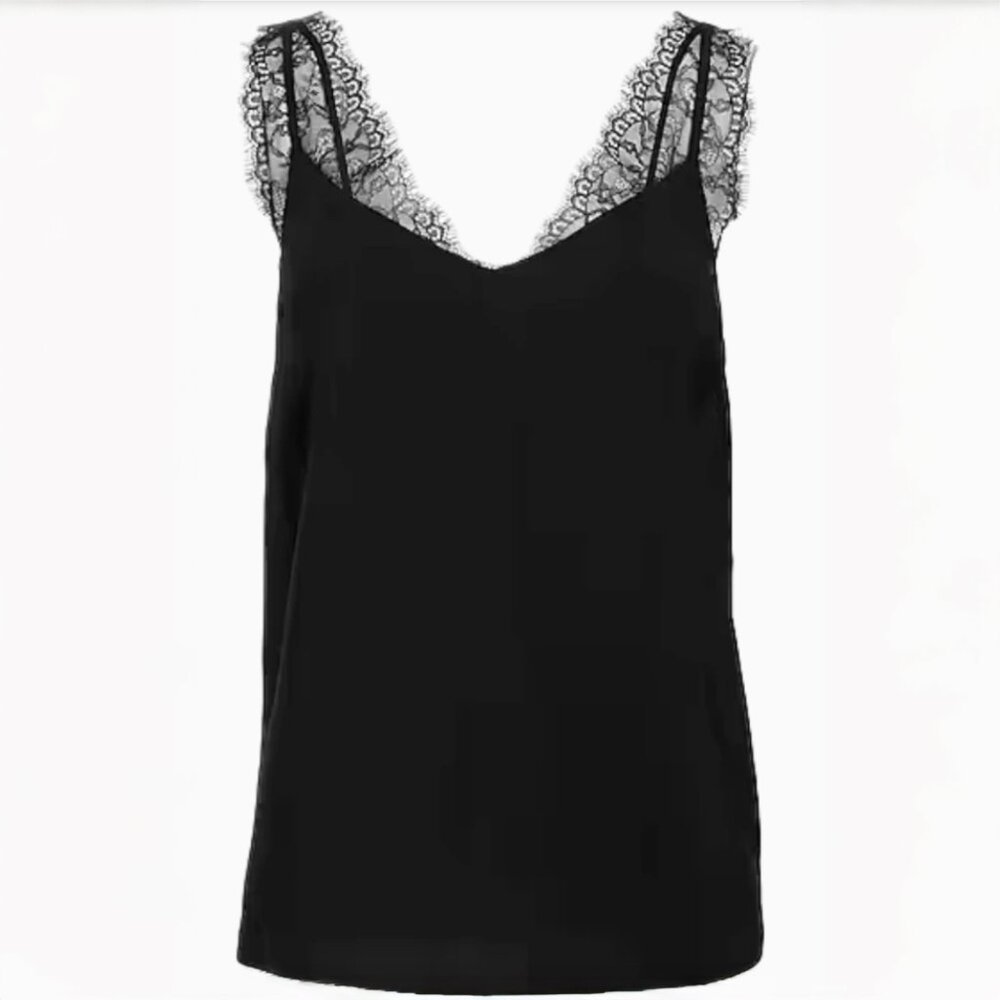 EXPRESS Satin Lace Downtown Cami XL